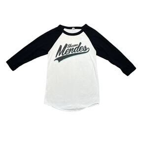 Shawn Mendes Raglan Tee Size small